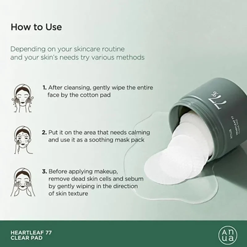 Anua Heartleaf 77 Toning Cotton